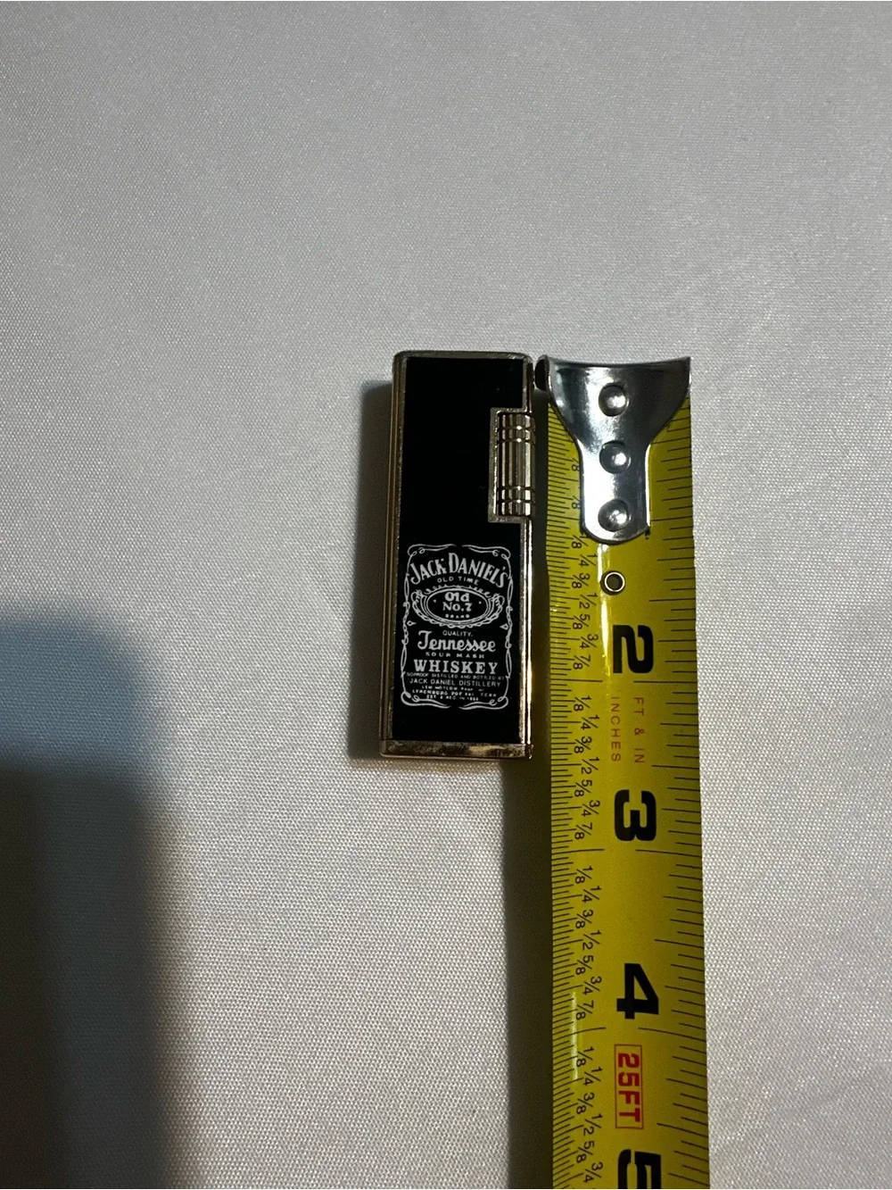 Jack Daniels Black and Gold Pocket Lighter Style Key/Card Holder